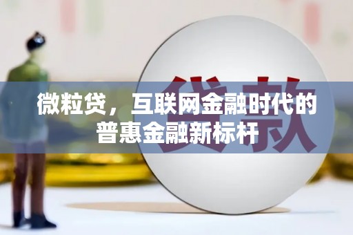 十堰微粒贷，互联网金融时代的普惠金融新标杆