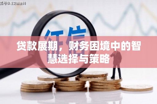 十堰贷款展期，财务困境中的智慧选择与策略