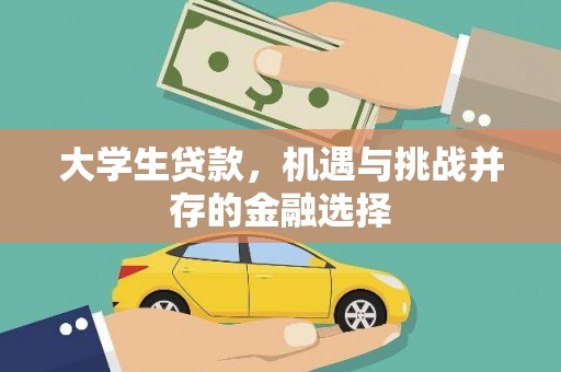 十堰大学生贷款，机遇与挑战并存的金融选择