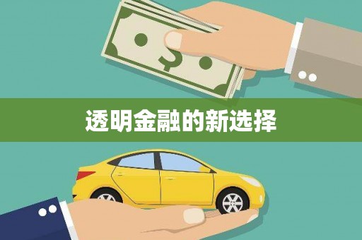十堰透明金融的新选择