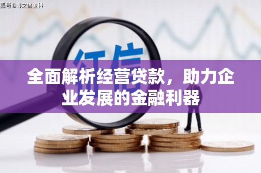 十堰全面解析经营贷款，助力企业发展的金融利器