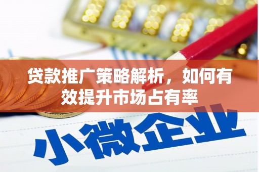 十堰贷款推广策略解析，如何有效提升市场占有率