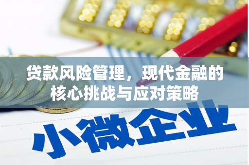 十堰贷款风险管理，现代金融的核心挑战与应对策略