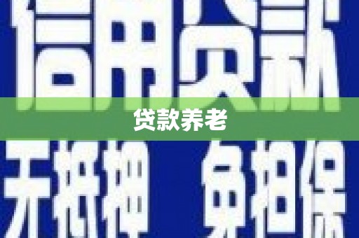 十堰贷款养老