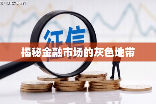 十堰揭秘金融市场的灰色地带